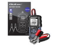 QOLTEC Cyfrowy tester akumulatora LCD 12V/24V/3Ah-250Ah - 1270800 - zdjęcie 3